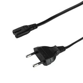 Logilink Tápkábel, CEE 7/16 - IEC C7, fekete, 1 m