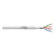 CCA telepítőkábel, CAT 5e SF/UTP kábel szereléshez SF/UTP 4 x 2 AWG 24/1 Szürke 100 m LogiLink