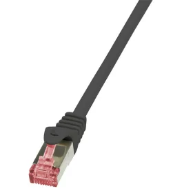 LogiLink S/FTP PIMF patch kábel CAT6 1m fekete  (CQ2033S)