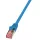 LogiLink S/FTP PIMF patch kábel CAT6 10m kék  (CQ2096S)