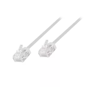 Logilink Cat.6A Slim High-Flex patch kábel fehér 0,30 m