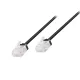 Logilink Cat.6A Slim High-Flex patch kábel fekete 1,00 m