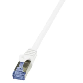   LogiLink 10G S/FTP PIMF PrimeLine patch kábel CAT6A 1,5m fehér (CQ3041S)
