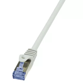   RJ45 Hálózati csatlakozókábel, CAT 6A S/FTP [1x RJ45 dugó - 1x RJ45 dugó] 10 m, szürke LogiLink