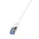 LogiLink PrimeLine, Cat.7, S/FTP patch kábel fehér 1m (CQ4031S)