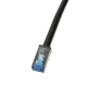 Logilink Patch kábel, kültéri, Cat.6A, S/FTP, fekete, 7,5 m (CQ7083S)