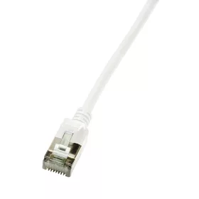   Logilink Patch kábel SlimLine, Ultraflex, Cat.6A, U/FTP, fehér, 0,5 m