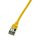 Logilink Patch cable Cat.6A STP TPE SlimLine yellow 2,0m (CQ9057S)