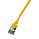 Logilink Patch cable Cat.6A STP TPE SlimLine yellow 2,0m (CQ9057S)