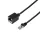 LogiLink prémium patch kábel hosszabbító Cat.6A, S/FTP 2m fekete (CQX053S)