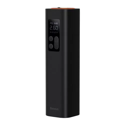 Baseus Car Tool Super Mini Inflator Tyre Pump 15sec Fast Inflation, 4 Tires in 25 Minutes, Black (CRCQ000001)