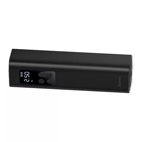 Baseus Car Tool Super Mini Inflator Tyre Pump 15sec Fast Inflation, 4 Tires in 25 Minutes, Black (CRCQ000001)