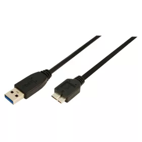 LogiLink CU0027 USB 3.0 A típus - B típus Micro kábel 2m