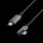 LogiLink USB-C - USB-C (derékszögben hajlított) kábel 1m fekete-szürke (CU0182)