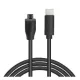 Logilink USB-C  adat és töltő kábel USB-C  apa és Micro USB apa között 1 m