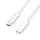 Logilink USB 2.0 Type-C kábel, C/M-USB-C/F, PD, fehér, 3 m (CU0222)
