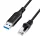 Logilink USB 3.0 Ethernet kábel, A/M   RJ45/M, 1 Gbps, aktív, fekete/szürke, 1 m