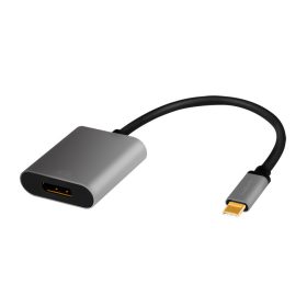   Logilink USB 3.2 Gen1 Type-C adapter, C/M DP/F, 4K, alu, 0,15m (CUA0102)