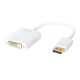 LogiLink Displayport 1.2 -> DVI átalakító, aktív típus (CV0058B)