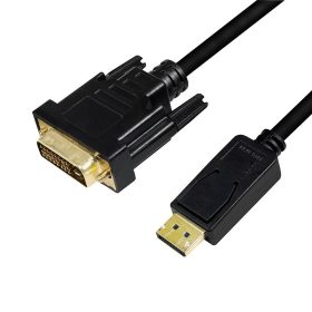   LogiLink DisplayPort apa - DVI-D(24+1) Dual Link apa kábel fekete 5m (CV0133)