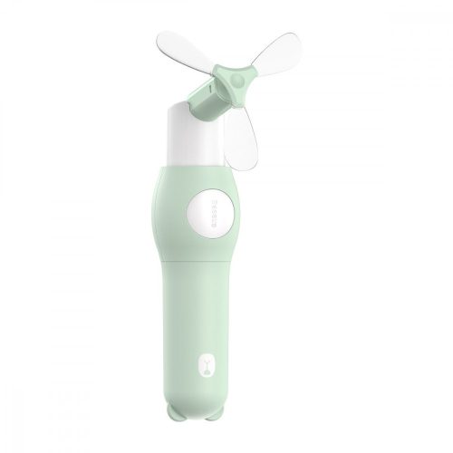 Baseus Tricolor Bear hordozható kézi ventilátor (zöld)