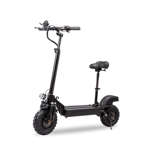 Techsend Electric Scooter Cyber Beast Elektromos Roller - Fekete 2*800W Motors 11' Off-road Tires