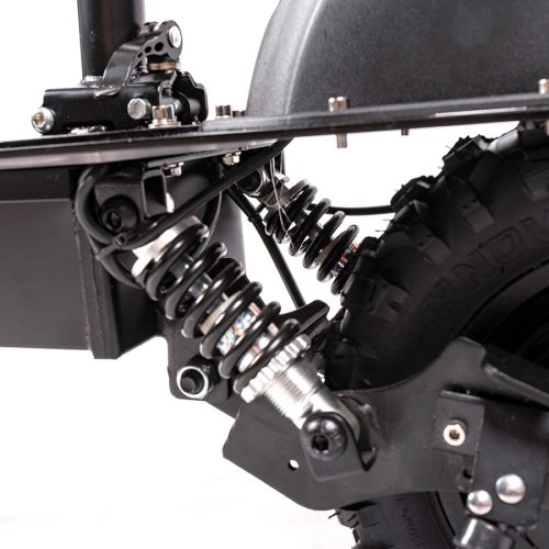 Techsend Electric Scooter Cyber Beast Elektromos Roller - Fekete 2*800W Motors 11' Off-road Tires