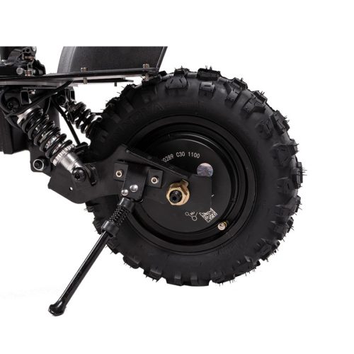 Techsend Electric Scooter Cyber Beast Elektromos Roller - Fekete 2*800W Motors 11' Off-road Tires