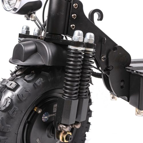 Techsend Electric Scooter Cyber Beast Elektromos Roller - Fekete 2*800W Motors 11' Off-road Tires