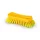 Igeax élelmiszeripari ergonómikus kézi súroló kefe sárga 0,75mm kemény sörtével