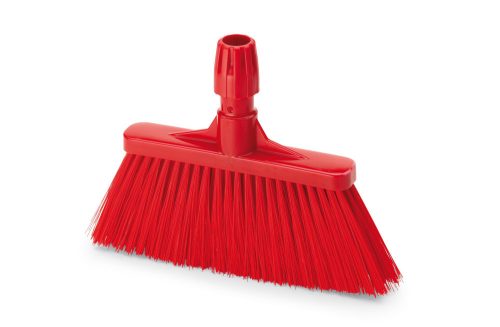 Igeax élelmiszeripari magas seprű fej, piros 0,5mm közepes sörtével