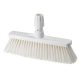 Igeax élelmiszeripari rövid seprű, partvis fej, 0,5mm közepes sörtével, fehér