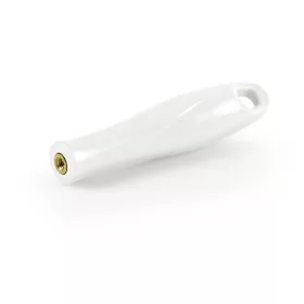   Igeax élelmiszeripari menetes nyél, fehér, 12cm, cső- és üvegtisztító flexibilis hosszabbító szárhoz