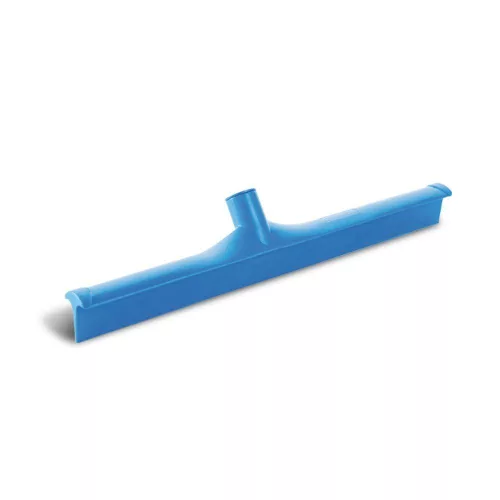 Igeax élelmiszeripari Monoblock professzionális gumis padlólehúzó, menetes, 45 cm kék