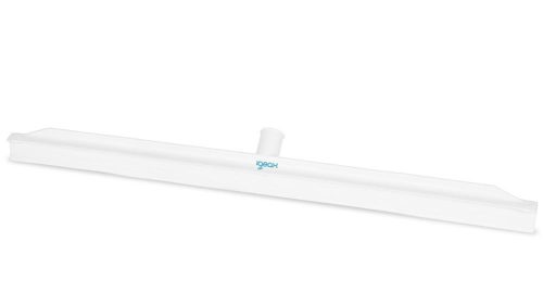 Igeax élelmiszeripari Monoblock professzionális gumis padlólehúzó, menetes, 75 cm fehér