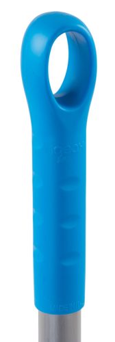 Igeax élelmiszeripari aluminium nyél menetes 150cm-es 25 mm átmérőjű, kék