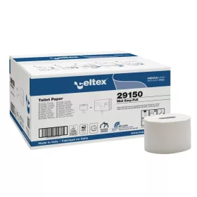   Celtex Midi belsőmagos toalettpapír 2 rétegű 100% cell, fehér, 150m/tekercs 12 tekercs/karton