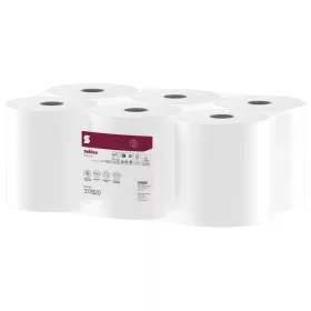   Satino Wepa Prestige tekercses kéztörlő 2 réteg, cellulóz, fehér, 150m, 6tekercs/zsugor automata adagolóhoz