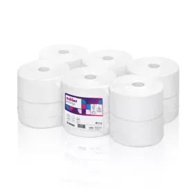   Satino Wepa Prestige 2 rétegű, cellulóz, laponkénti pontadagolású toalettpapír 11cm, 180m, 12 tekercs/zsugor