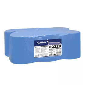   Celtex Maxipull Trend kék cellullóz, 2 réteg, 108m, 450 lap, 20x24cm, 6 tekercs/zsugor