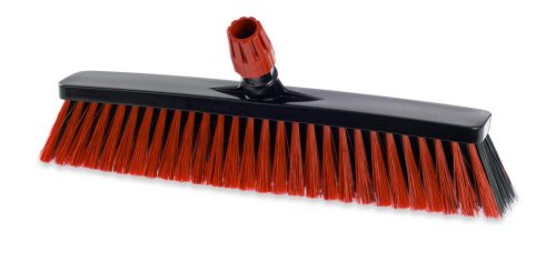 IGEAX ipari tolóseprű 45 cm, döntött, erős szálú piros