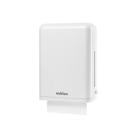   Satino Wepa Maxi hajtogatott kéztörlő adagoló ABS műanyag, fehér