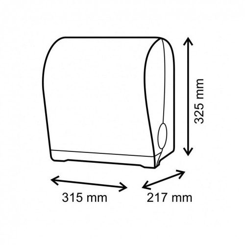 Satino Wepa Autocut kéztörlő adagoló Midi ABS