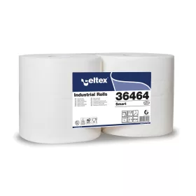  Celtex Smart ipari törlő cellulóz, 2 réteg, 800 lap, 240m, 24x30cm, 2 tekercs/zsugor