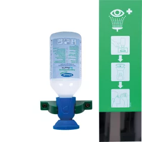   Actiomedic Eye Care Single II fali szemkimosó állomás 250 ml BioPhos74 foszfát-puffer oldattal