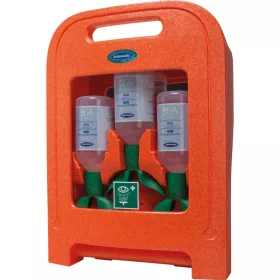   Actiomedic Eye Care Medi2Protect TWIN II szemkimosó állomás 3 x 500 ml TWIN 0.9% nátrium-klorid oldattal