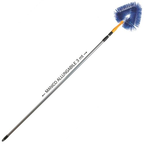 Aricasa professzionális pókhálózó kefe, 3 méteres teleszkópos nyéllel (2x1,5méter)