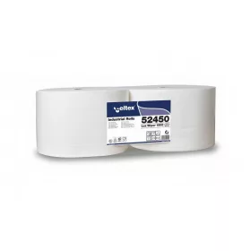   Celtex Lux Wiper 1500 ipari törlő cellulóz 2 réteg 510m, 1500 lap, 24x34cm, 2 tekercs/zsugor