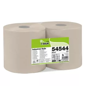  Celtex E-Tissue ipari törlő recy 2 réteg, 800 lap, 240m 26,5x30cm, 2 tekercs/zsugor