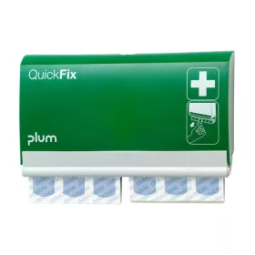   Plum QuickFix ragtapaszadagoló 2 x 45 db fémszálas (detektálható) ragtapasszal